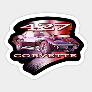 60s Corvette Sticker